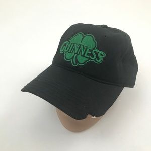 SOLD! - Vtg GUINNESS Clover Dad Hat Snapback